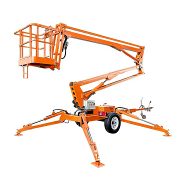 Vehicle Mounted Boom Lift Self-Propelled Articulated Boom Lifting/Towable Articulated Truck Mounted Aerial Work Platform